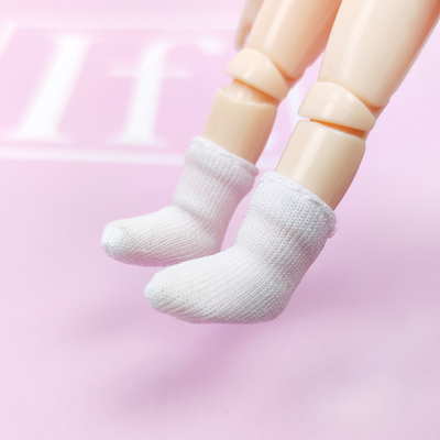 taobao agent OB11 baby clothing 12 points bjd doll clothes beautiful pig GSC clay stripe solid color sock socks