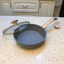 Export original 24cm deep frying pan wok wheat rice Stone non-stick pan soup pot practical 2 person induction cooker