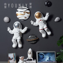 Nordic ins wind boy room wall decoration pendant E-sports hall background wall personality astronaut astronaut wall hanging