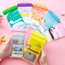 Mobile phone waterproof bag transparent diving cover Protective case Touch Screen Universal swimming rainproof bag sealed takeaway Special Rider