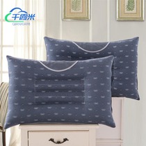 Pillow full set pillow core plus flat short low pillows Partial Hard Buckwheat Leather cassiae pair for home single