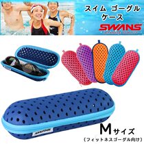 Japanese poetry rhyme SWANS swimming goggles box Swimming glasses bag small unisex storage box