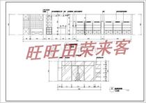 (Jiangsu)A place of bun shop decoration construction cad drawings decoration dwg drawings Decoration cad drawings