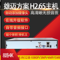 NBD8032RA-UL-V2 motherboard 2 hard disk recorder ONVIF mobile phone remote 32 Channel 4K Super look NVR