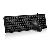 Xun Tuo T101 wired keyboard mouse set office home game desktop computer laptop USB typing