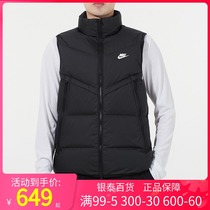 Nike Nike down vest mens coat new casual warm sportswear vest DD6818-010