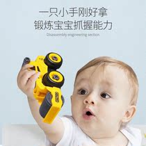 Let children happy and intelligent growth engineering car excavator educational toy car children screw screw disassembly Assembly