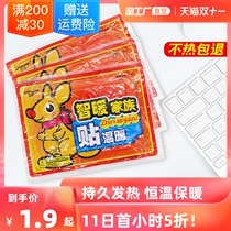 Warm pure kangaroo warmer pad out-of-the-I .e. warm baby stickers fa re tie nuan shen tie cold and warm spontaneous thermal paste nuan bao