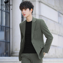 Rich bird suit mens suit thin summer new business casual commuter suit jacket mens Korean version of the trend