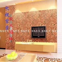 Imported cork wall panel TV background wall cork board interior decorative board living room sofa pattern wall relief series