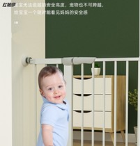 Childrens stair guardrail safety doorrail fence fence-free dog pet fence household indoor isolation door fence