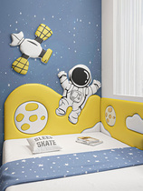Childrens room soft bag space bedside tatami anti-collision soft bag bed Wall Wall anti-collision head back wall pad self-adhesive