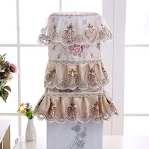 European Water Water Cover Dust Cover Lace Water Cover Two Pieces of Drinking Water Bucket Cover Simple