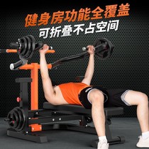 Multifunctional weightlifting bed set bed sleeper home barbell integrated gantry dumbbell stool sports fitness equipment