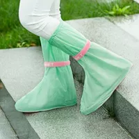 outdoor long style raincoat set cycle rain boots overshoes r