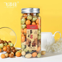 Feitianjia fish skin peanut seaweed peanut butter colorful peanut traditional process 240g hair 4 bottles