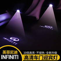 Suitable for Infiniti QX50Q50L welcome light Q70LQX60QX70FXG series door projection light modification