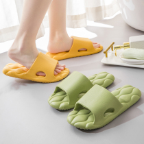 Summer home slippers women non-slip thick soles bathroom bath massage mute deodorant soft bottom couple slippers men summer
