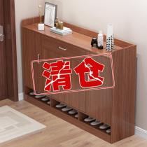 Shoes cabinet Home doorway 2021 new exploits into the house Entrance Door Locker Room Entrance Door Locker small-family-shaped shoe rack
