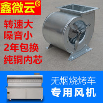 Smoke-free purification barbecue car oven pure copper centrifugal blower Hair dryer double inlet outer rotor low noise motor
