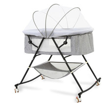 Crib newborn comfort coax baby portable Baby Shaker foldable baby lathe dual-purpose newborn artifact