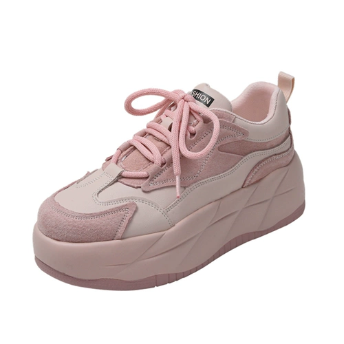 Летняя дышащая универсальная розовая обувь для отдыха, кроссовки, 2023, из натуральной кожи, широкая цветовая палитра