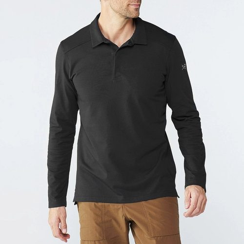 Spot Bird's Long -sleeed T -Fork Male Speed ​​Speed ​​Dry Arcteryx Paly Room Polo Business Lool 30124