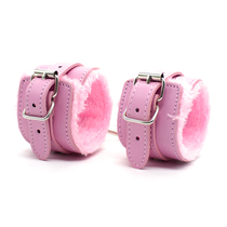 Sex bundle binding handcuffs foot cuffs combination plush handcuffs erotic alternative toys toys