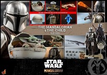 HT HotToys 1 6 TMS015 Mandalorian 2 0 Yoda Baby Deluxe Edition Set