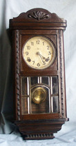 Antique Republic of China period Yongkang brand mechanical wall clock