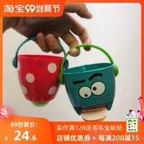 GUGU baby bath toy cartoon baby shower small water tube layer cascading colorful water play bathroom toy