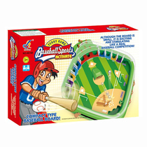 (Boutique baseball)Parent-child game Baseball softball table game Game console Marbles catapult strike