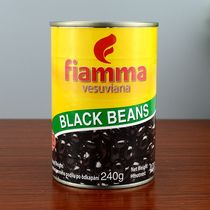 BLACK BEANS Italy Imports Volcanic Black Kidney Bean Canned 400g Instant Substitute Black Bean 3 Pins
