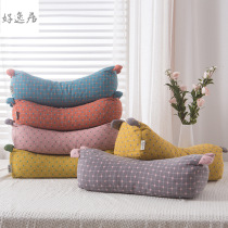 Full cotton new Home Comfort Cotton tiger pillows Multi-color Optional gill Cervical Spine Pillow Buckwheat Hull Fill the Nap Pillow