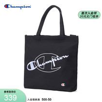 Champion champion canvas bag 2021 summer new big logo casual couple out of the street tide brand satchel