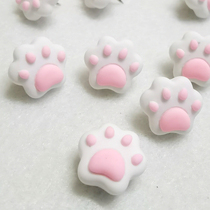 Cute Cat Paw Picture Nail Felt Soft Wood Board Special Znails Press Nail Pink Tender Cat Claw Bear Claw 10 Exhibition Board Artificial Nail