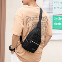 Chest Bag Men 2021 New Fashion Shoulder Bag Small Bag shoulder bag Mens Summer Leisure Small Backpack Chest Mens Bag