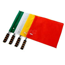 The starting flag track and field competition signal flag traffic command flag Sports Meeting hand flag referee flag warning flag patrol flag