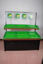 Display rack pile head steel and wood supermarket display cabinet loose dry fruit box shelf vegetable and fruit shop small food in bulk