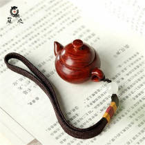 Put the pot hands on the Indian leaf sandalwood teapot hands play with the objects of men