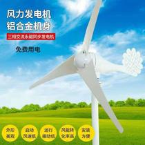 Small outdoor household marine DC wind turbine Wind energy 500w600w12v24v48v wind and solar complementary