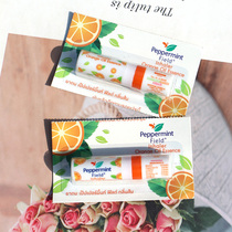 Thai Peppermint Field Inhaler Orange Floral Nose Pass Peppermint Eight Fairy tube refreshes the mind