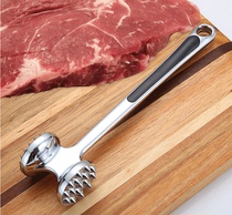 Stainless Steel Meat Hammer Knockout Hammer Beef Hammered Beef Hammer Pine Meat Hammer Pig Pickpocketing Hammer Kitchen Supplies Germany