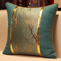 New Chinese cushion sofa pillow bedside big back cushion cover living room office pillow waist classical Chinese style