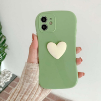 ins Net Red Love Apple 12Promax mobile phone case all-inclusive silicone 11 for XSMAX women 7 8 Fresh 6
