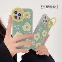 Fresh flowers for xs xr female 78plus frame holder iphone12pro max Apple 11 phone case