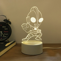 Altman night light bedroom sleep light plug-in cartoon atmosphere desk lamp bedside lamp childrens dormitory good creative