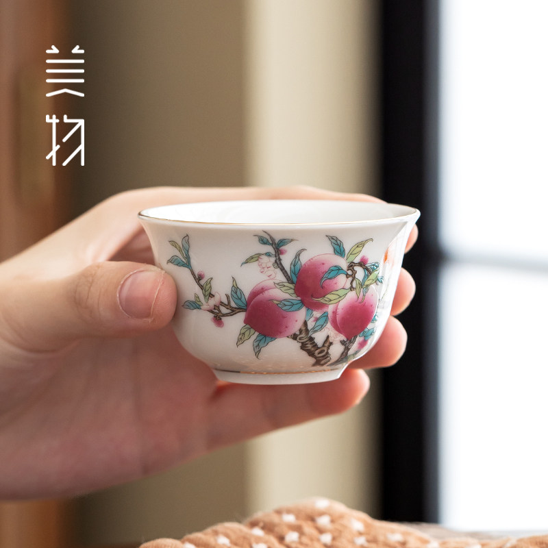 中古 「同治年製」款 粉彩 九桃二福文 馬蹄杯 一対 茶杯 煎茶碗 CL0057 清代同治粉彩福壽紋手繪茶杯茶道4件老件| Yahoo拍賣 工芸品
