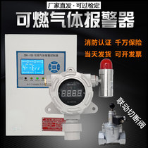 Anfu ZBK-1000 4888 industrial combustible gas alarm natural gas leak detector explosion-proof probe