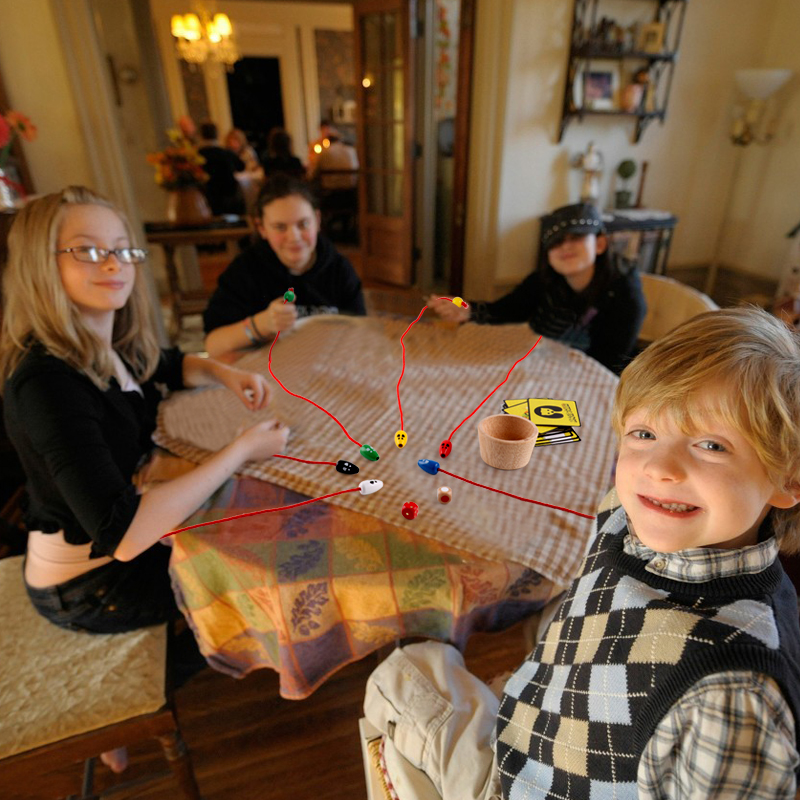 Childrens cat-and-mouse table games improve focus training for boys and girls to teach puzzle parent-child interactive toys early